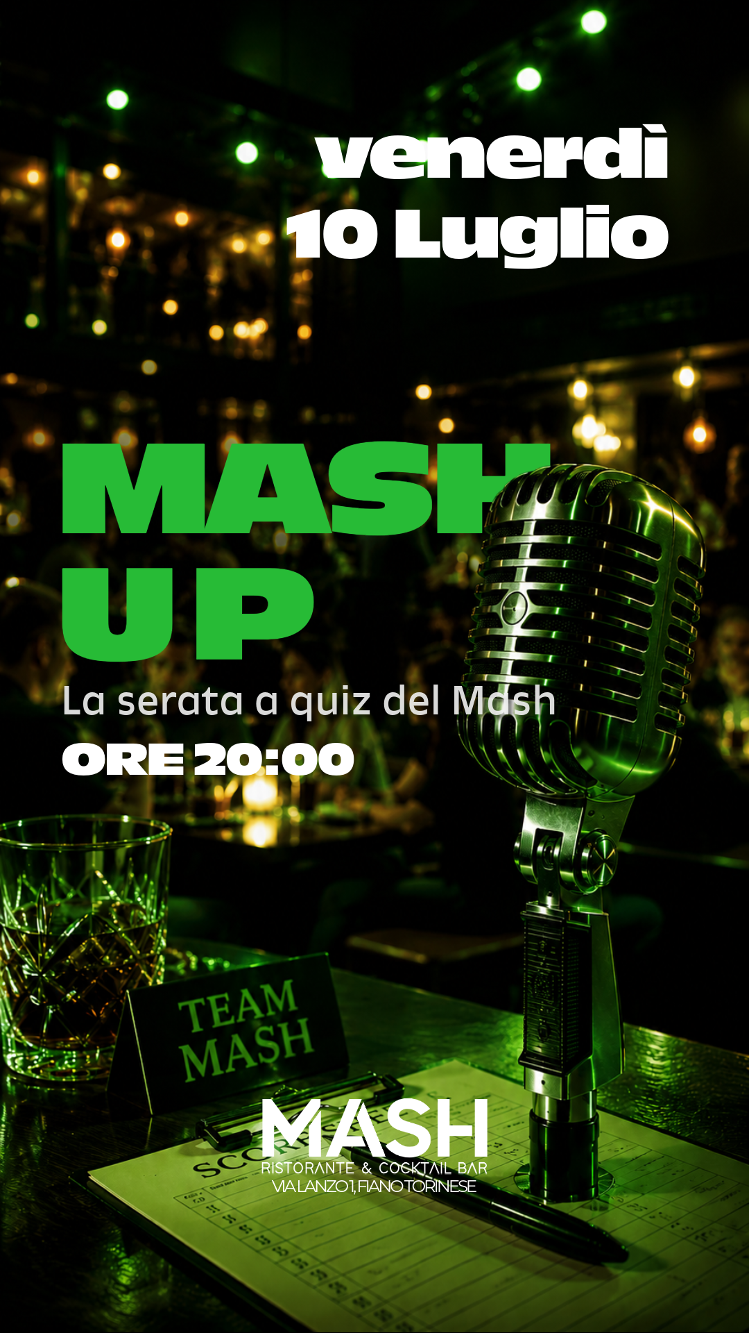 MASH UP - LA SERATA QUIZ DEL MASH