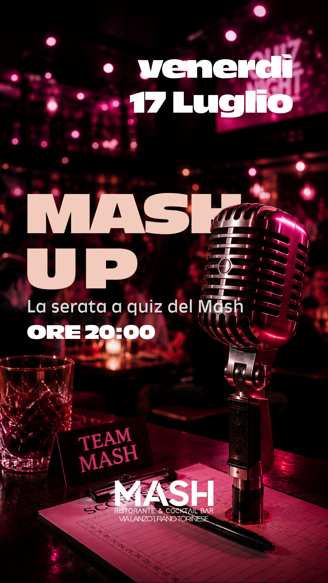 MASH UP - LA SERATA QUIZ DEL MASH