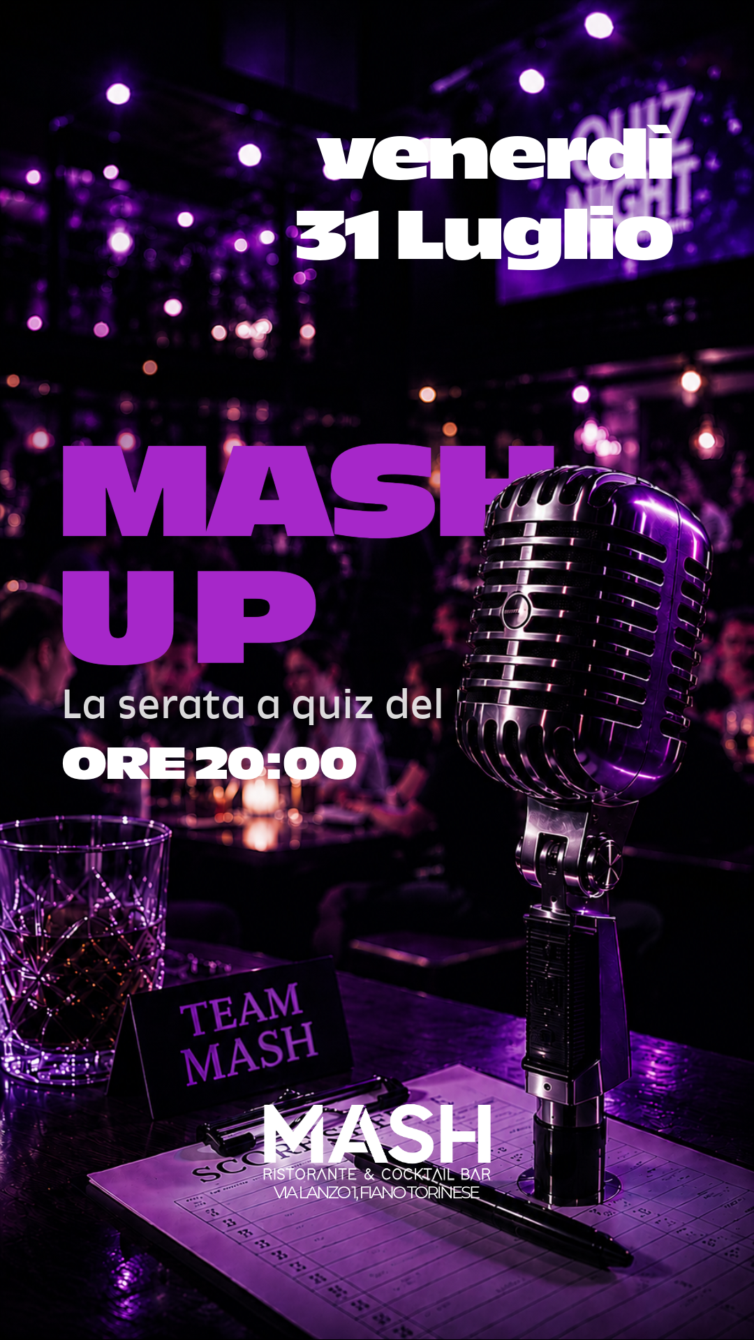 MASH UP - LA SERATA QUIZ DEL MASH