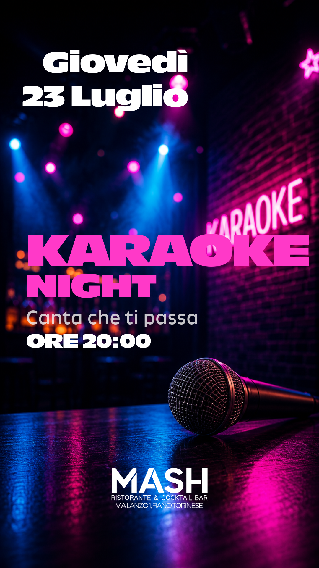 Karaoke night
