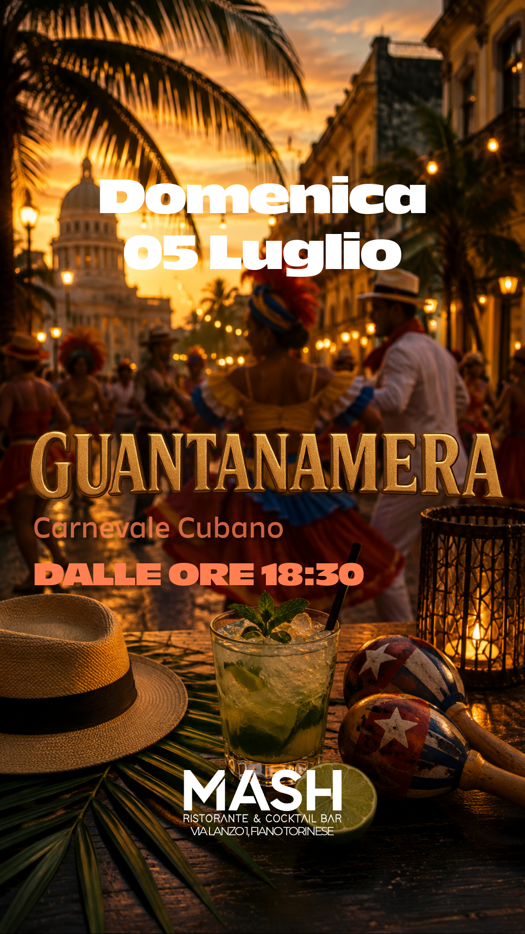 GUANTANAMERA-CARNEVALE CUBANO