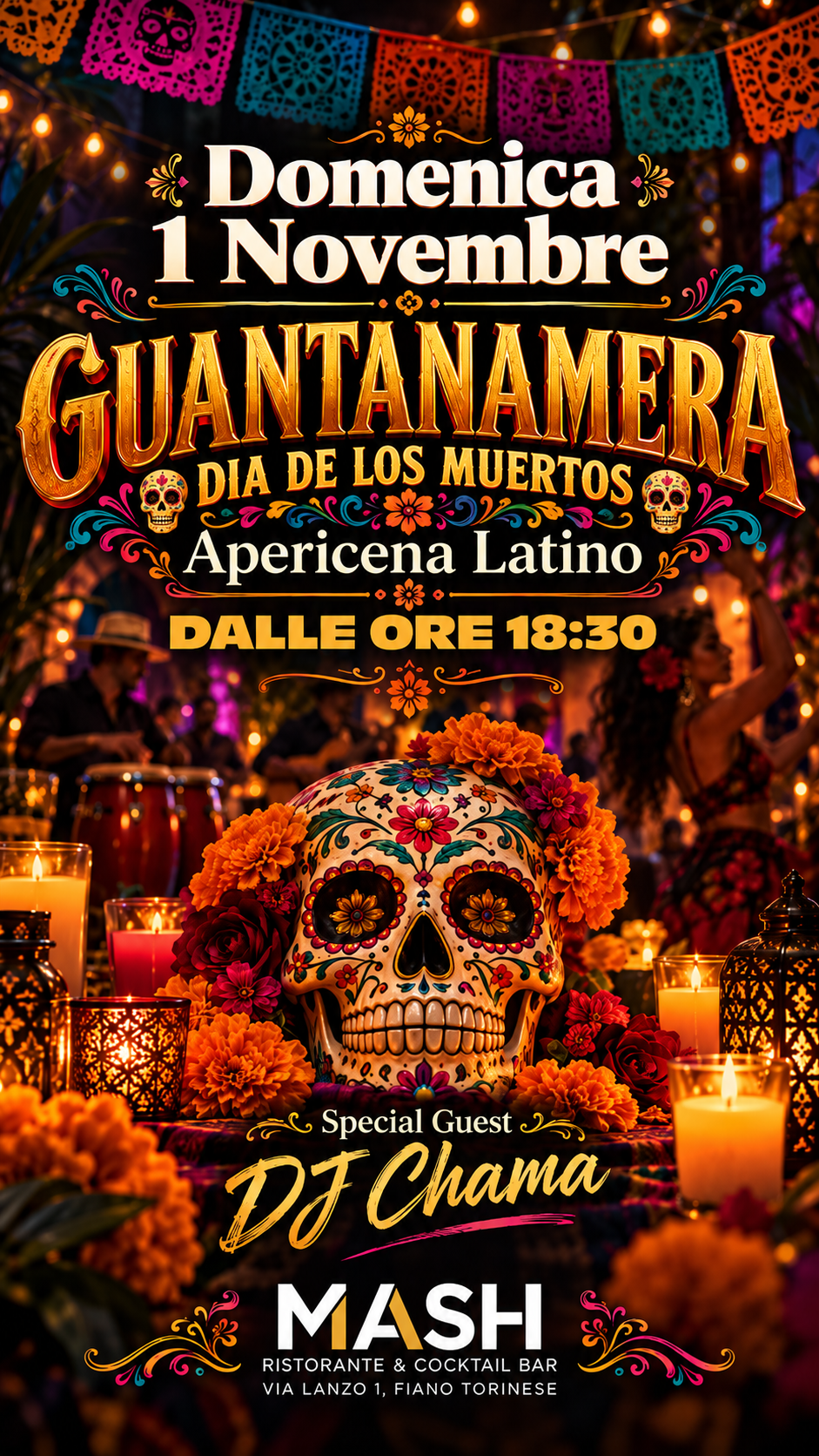 GUANTANAMERA – DÍA DE LOS MUERTOS