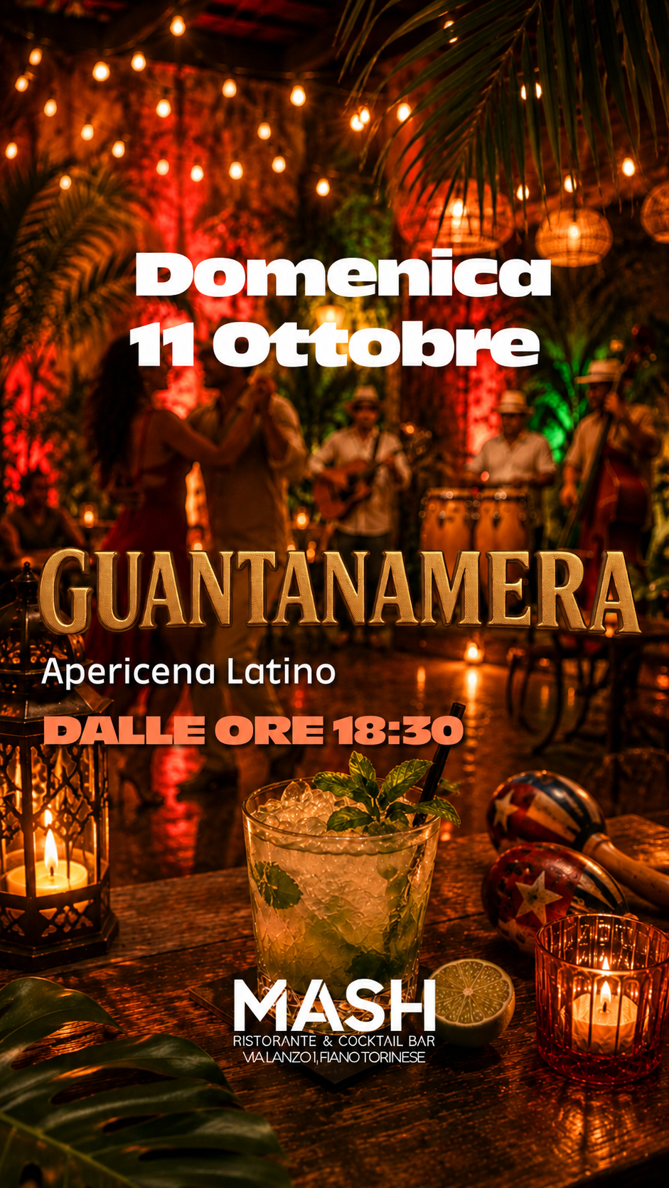 GUANTANAMERA – APERICENA LATINO